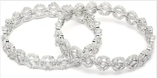 Silver Bangles