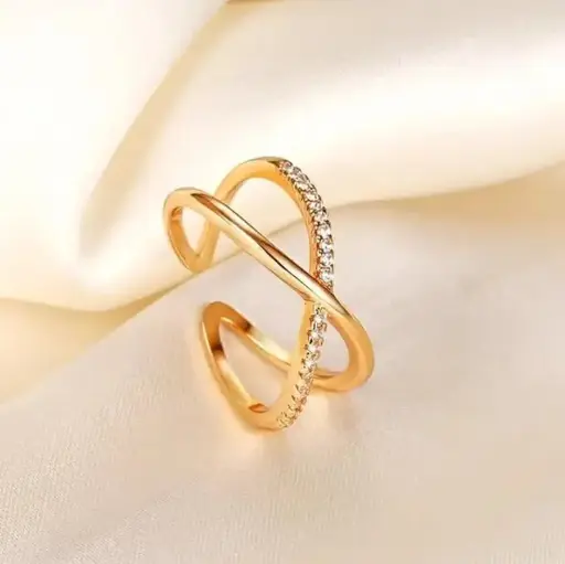 Loop Gold Ring